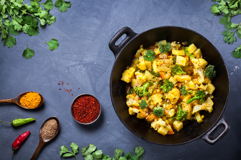 An Ayurvedic Twist To The Classic Aloo Gobhi