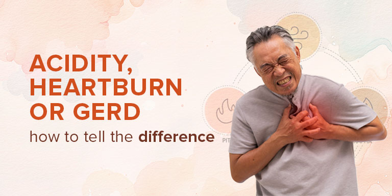 Acidity, Heartburn or GERD: How to Tell the Difference