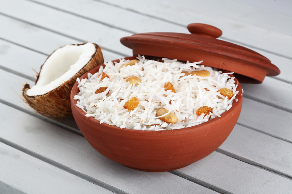 Basmati Rice With Corn And Coconuts: A Savory Delight