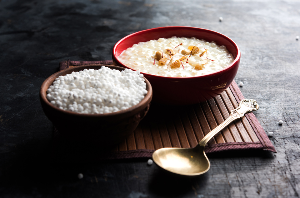 Lemon and Saffron Sabudana Pudding - A Treat for Your Tastebuds & Your Body