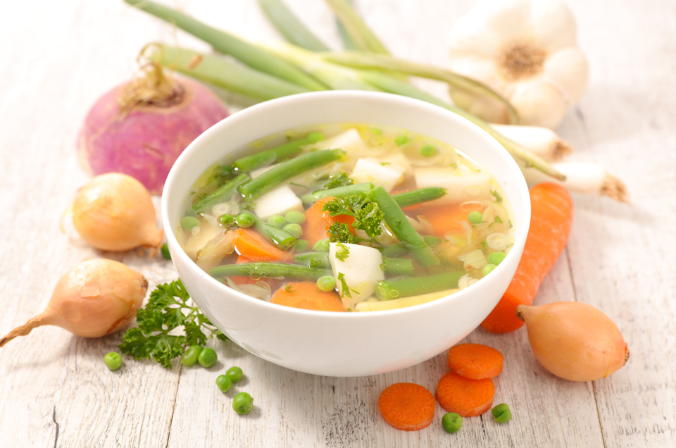 Vegetable Soup - Comfort Soup For Your Body & Soul
