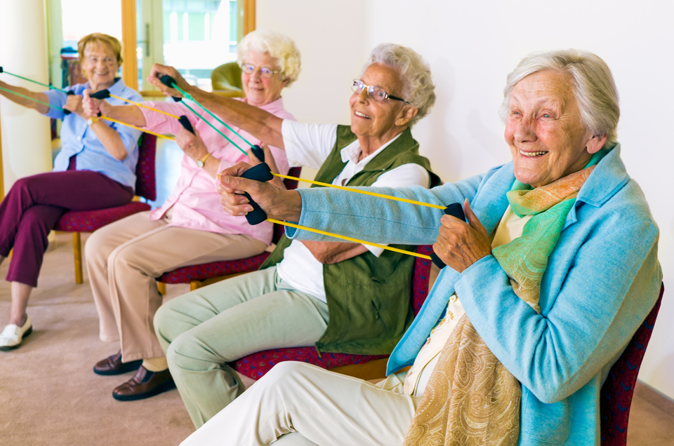 2 Chair Yoga Asanas for Senior Citizens