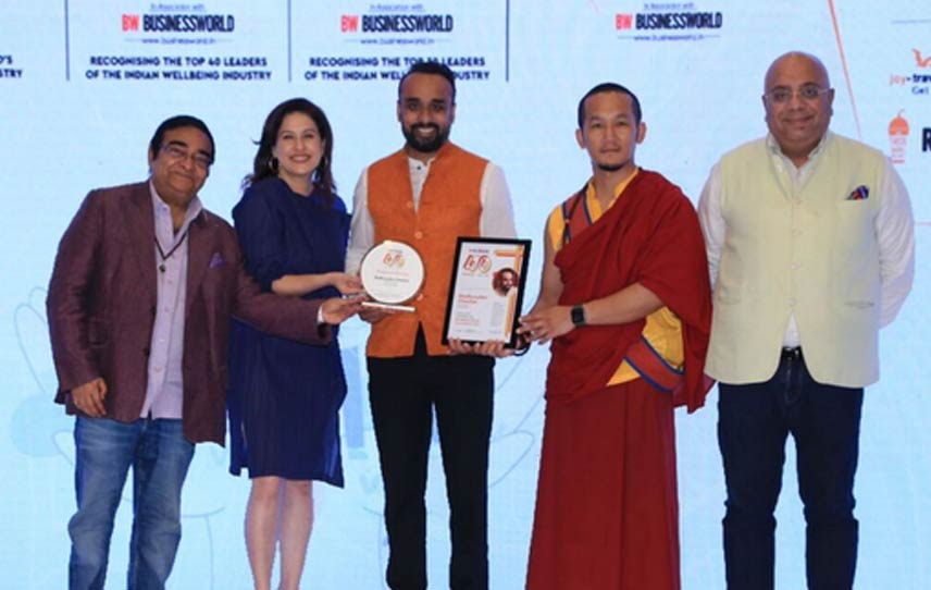 Mr. Madhusudan Chauhan, CEO of Jiva Ayurveda has been awarded the Business World BW Wellbeing 40U40 award